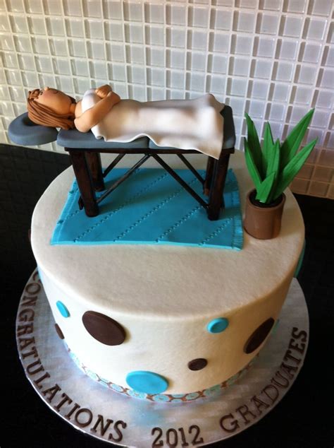Massage Therapy Cake This Was A Cake I Made For A Teacher From A