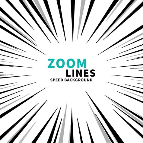 Comic Zoom Line Motion Background Cartoon Promotion Motion