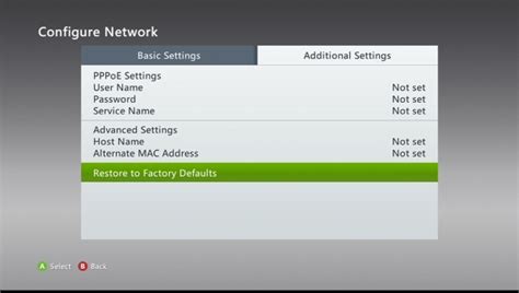 after resetting your network settings to default you may need to reconfigure them again