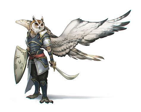 Oc Art Owlin Cleric Dnd Fantasy Character Design Character