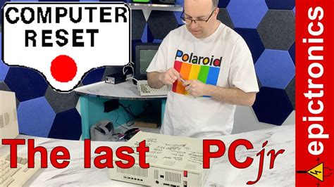 The Last Ibm Pcjr Found At Computer Reset Part 1 Restoring The Display