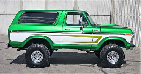 Pick Of The Day 1978 Ford Bronco Custom Green Machine