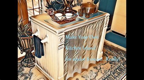 I love it so much and it cost less than $500 and was very, very easy diy kitchen island! A DIY Kitchen Island You Can Make Yourself and SAVE | Diy ...
