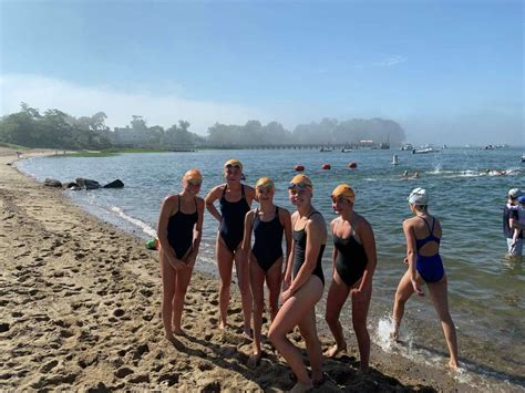 Darien High Swimmers Take The Plunge To Benefit Stamford Cancer Research Firm