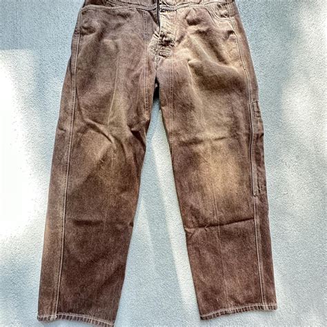 Le Jean De Marithe Francois Girbaud Men S Brown Jeans Depop