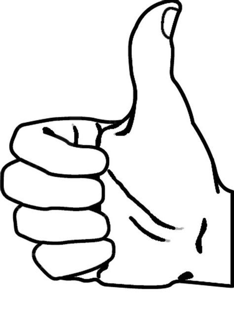 Black And White Thumbs Up Free Download On Clipartmag