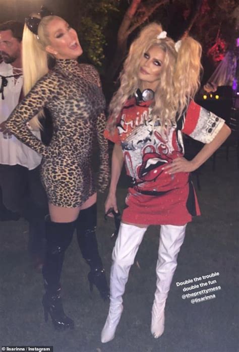 Lisa Rinna Dresses Up As Real Housewives Of Beverly Hills Co Star Erika Jayne For Halloween