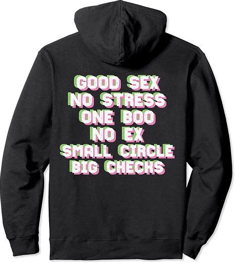 Good Sex No Stress One Boo Small Circle Big Checks I On