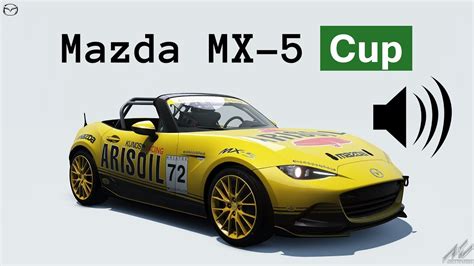 Assetto Corsa Sound Mazda Mx Cup Japanese Pack Youtube