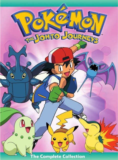 Pokemon The Johto Journeys The Complete Collection Dvd Best Buy