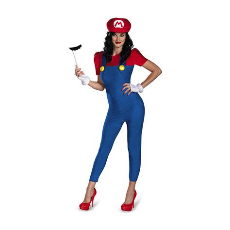 Disfraz Mario Mujer Jump Deluna Disfraces