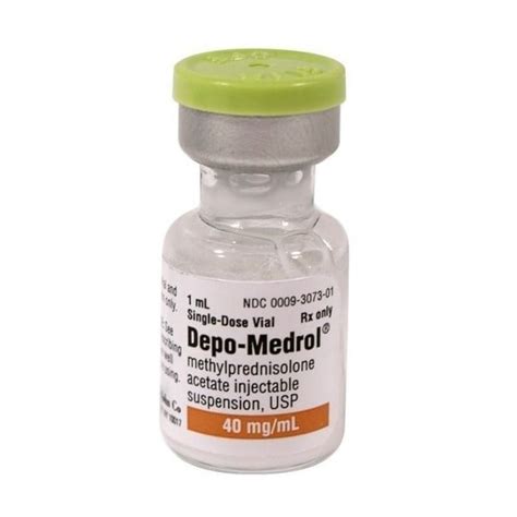 Depo Medrol 40 Mg Injection 1 Ml Flatmeds