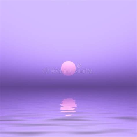 Purple Sunset Stock Illustration Illustration Of Creativity 34668075