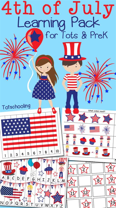 30 Activities For 4th Of July Totschooling Toddler Preschool