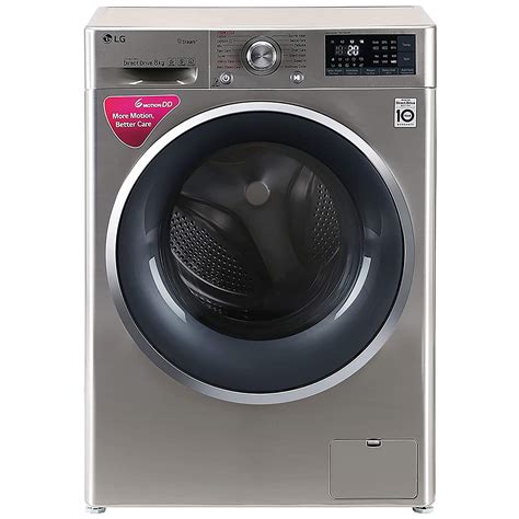 Wi Fi Fully Automatic Front Loading Washing Machine Lg Kg Inverter