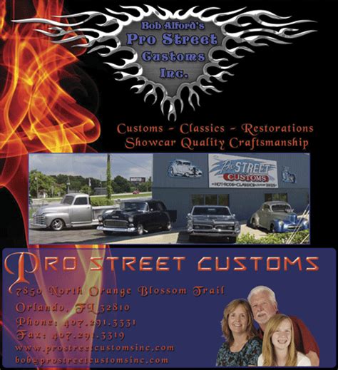 Christians In Business Bob Alford Pro Street Customs Inc Details