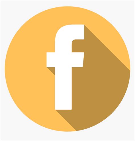 Facebook Icon Facebook Logo Yellow Png Transparent Png Kindpng