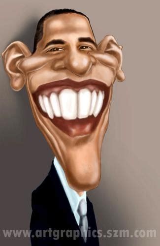 Arte And Manhas Caricaturas De Barack Obama