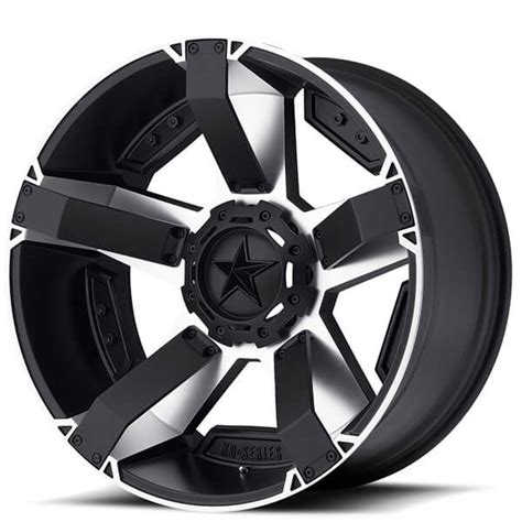 18 Xd Wheels Xd811 Rockstar 2 Matte Black Machined With Customize