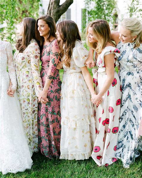 29 Beautiful Floral Bridesmaid Dresses For 2020 Mrs To Be