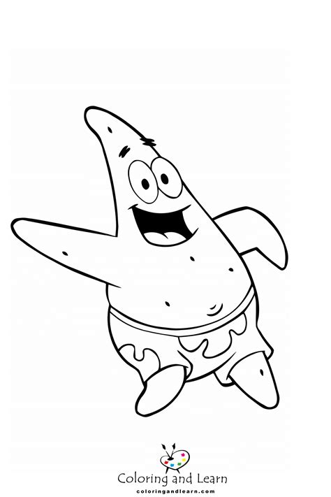 Collection 82 Best Patrick Star Coloring Pages 100 Free Printables
