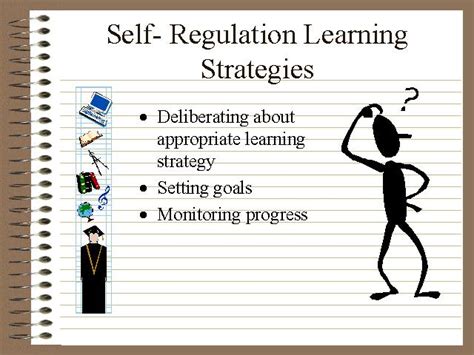 Self Regulation Learning Strategies