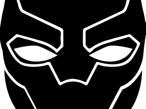 Download Wakanda Clipart Marvel Black Panther Face Drawing Png Image