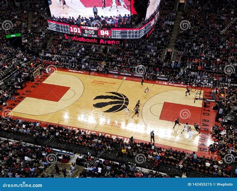 Toronto Raptors At Scotiabank Arena Editorial Image Image Of Ball
