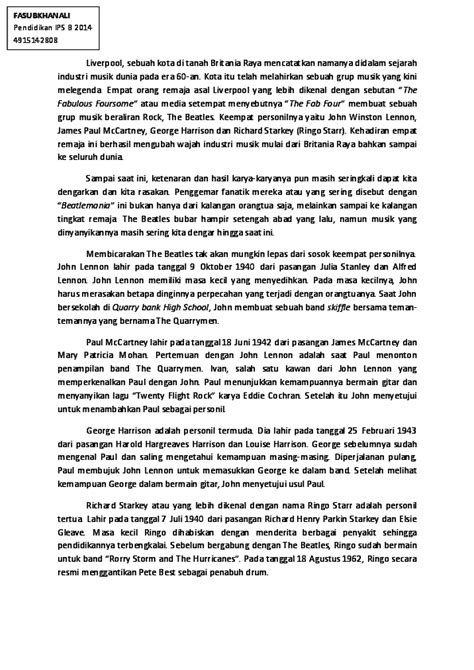 (DOC) Bahasa Indonesia: Contoh Paragraf Diksi Dan Kalimat Efektif | Fasubkhanali Ali - Academia.edu