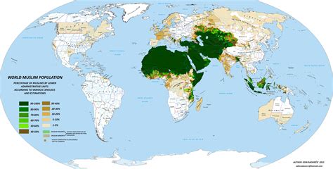 Islam Nel Mondo La Mappa Dettagliata Di Dove è Più Diffuso