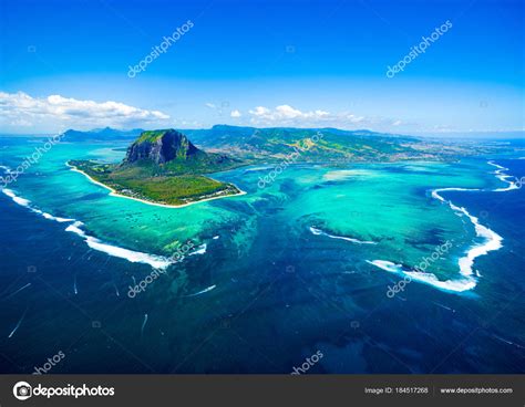 Aerial View Of Mauritius Island — Stock Photo © Myroslavab 184517268