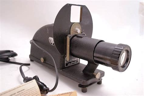 Vintage 1950s Argus Slide Projector With Case Vintage Slide Etsy