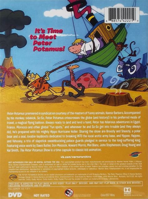The Peter Potamus Show The Complete Series Hanna Barbera Wiki