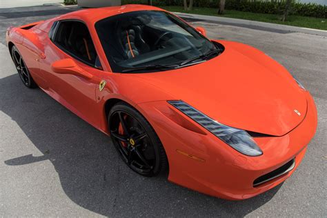 Iseecars.com has been visited by 100k+ users in the past month Used 2013 Ferrari 458 Spider For Sale ($189,900) | Marino ...