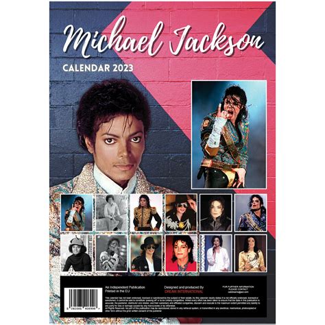 Calendrier 2023 Michael Jackson A3