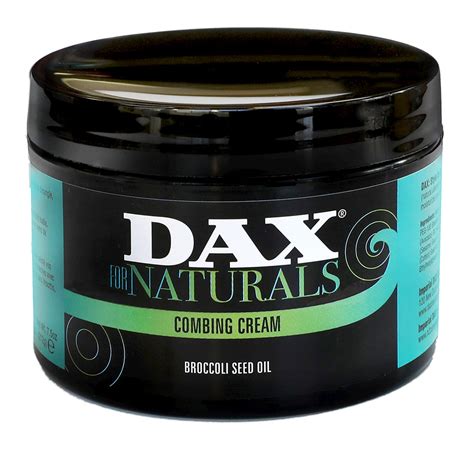 Dax for naturals's combing cream is a hydrating moisturizer and treatment for your hair. DAX For Naturals Combing Cream - DAX Hair Care