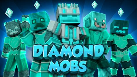 Diamond Mobs By Goe Craft Minecraft Skin Pack Minecraft Marketplace