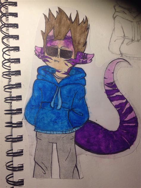 Monster Tom From Eddsworld Btw This Is My First Time Drawing A Guy So