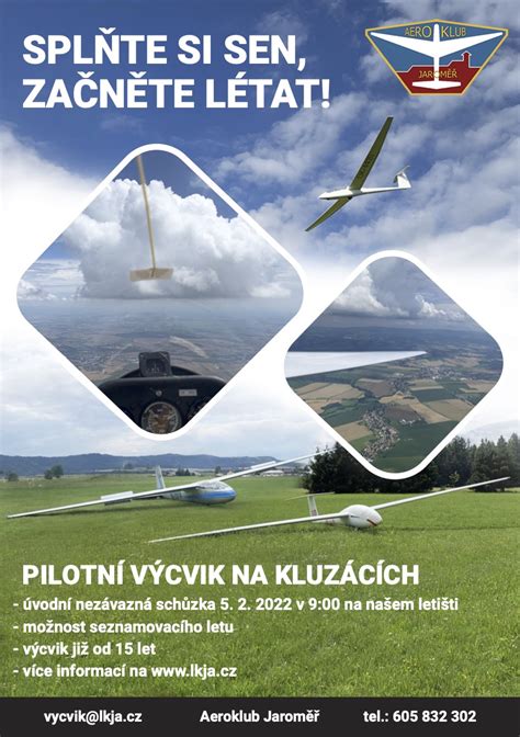 ZahÁjenÍ PilotnÍho VÝcvik Na KluzÁcÍch 2022 Aeroklub České Republiky