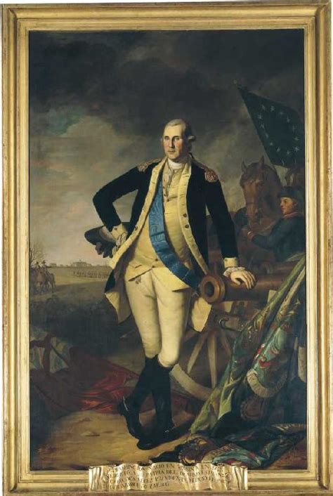 George Washington In Princeton Charles Willson Peale As Art Print Or