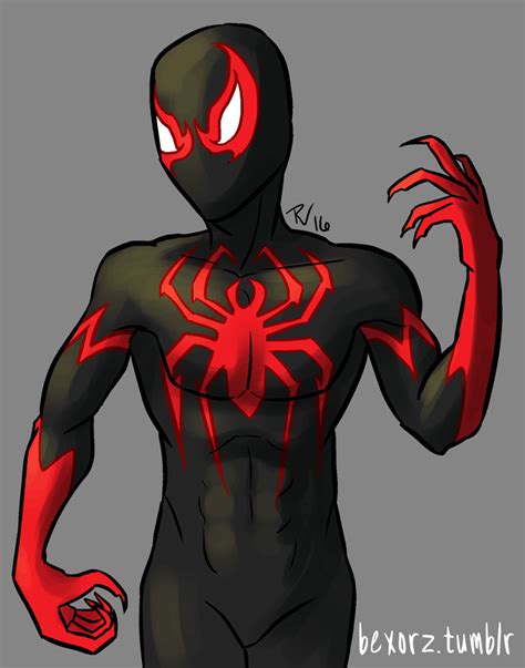 Miles Morales Symbiote Suit