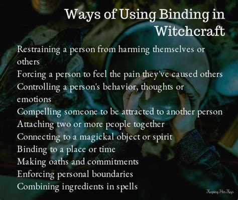 Spellbound Ways Of Using Binding In Witchcraft Love Binding Spell Witchcraft Magick