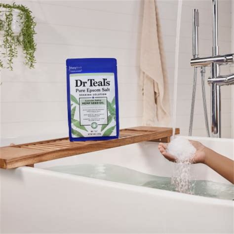 Dr Teals® Hemp Seed Oil Pure Epsom Salt Bath Soak 3 Lb Harris Teeter