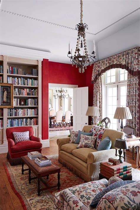 Pin By Yleana Pando On Traditional Design Red Living Room Decor