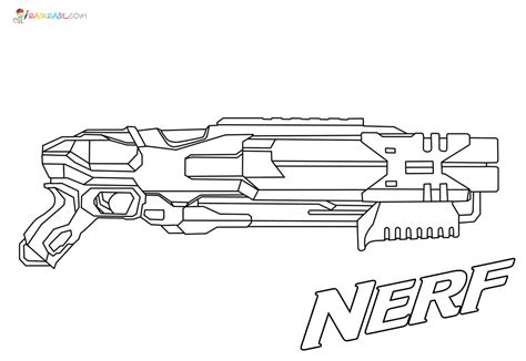 Coloriage Nerf Gun Nouvelles Images Pour Une Impression Gratuite