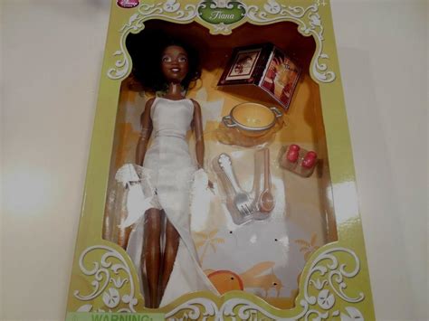 Disney Princess Tiana Barbie Doll Preowned Please See Description