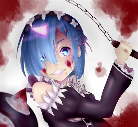 Demon Rem By Emleedomo On Deviantart