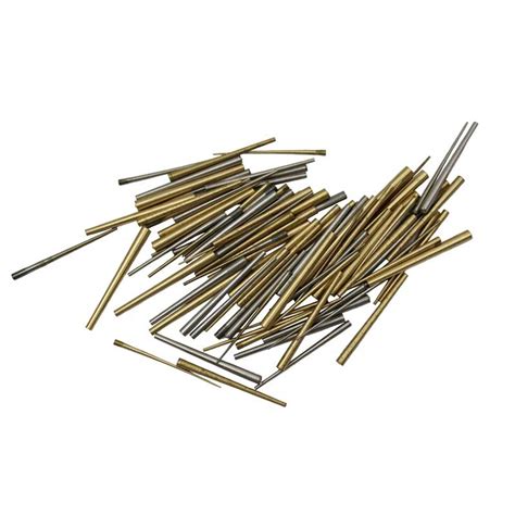 100 Assorted Brass And Steel Pins For Watch And Jewelry Repair