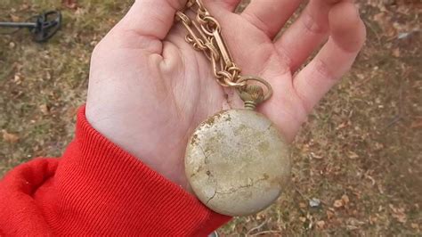 Find the answer here, but be warned: HUGE Gold Chain and Ring Found With Metal Detector! - YouTube