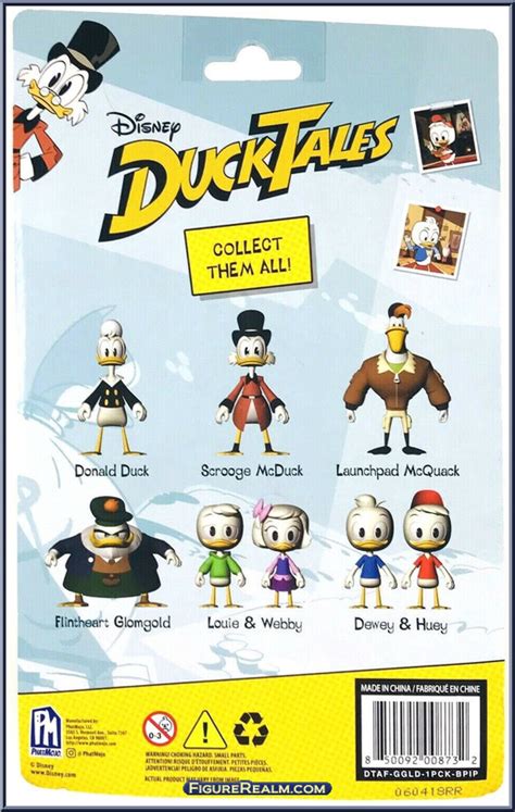 Flintheart Glomgold Ducktales Basic Series Phatmojo Action Figure